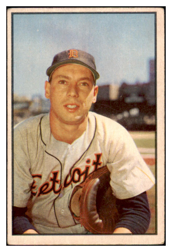 1953 Bowman Color Baseball #006 Joe Ginsberg Tigers VG-EX 492335