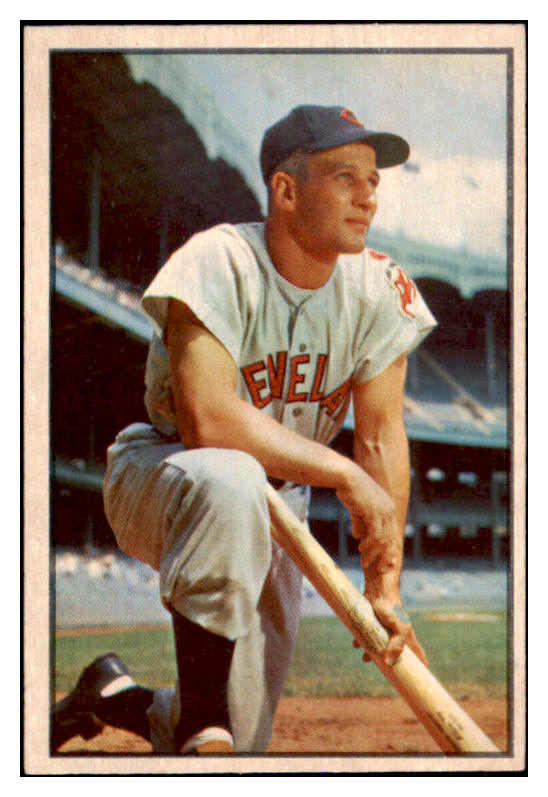 1953 Bowman Color Baseball #008 Al Rosen Indians EX-MT 492337