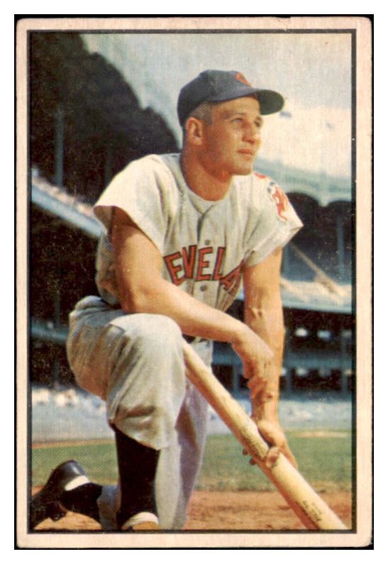 1953 Bowman Color Baseball #008 Al Rosen Indians VG-EX 492338