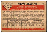 1953 Bowman Color Baseball #010 Richie Ashburn Phillies Good 492341