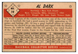 1953 Bowman Color Baseball #019 Al Dark Giants VG-EX 492346