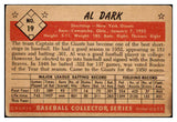 1953 Bowman Color Baseball #019 Al Dark Giants FR-GD 492347