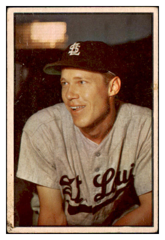 1953 Bowman Color Baseball #020 Don Lenhardt Browns FR-GD 492349