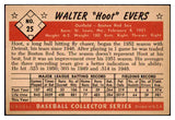 1953 Bowman Color Baseball #025 Hoot Evers Red Sox EX-MT 492353