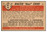 1953 Bowman Color Baseball #025 Hoot Evers Red Sox FR-GD 492354