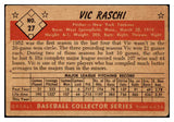 1953 Bowman Color Baseball #027 Vic Raschi Yankees VG-EX 492357