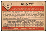 1953 Bowman Color Baseball #027 Vic Raschi Yankees PR-FR 492358