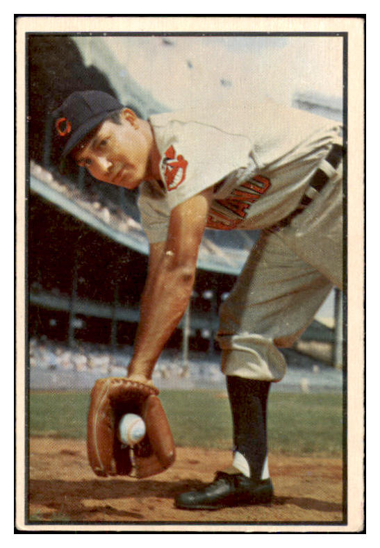 1953 Bowman Color Baseball #029 Bobby Avila Indians VG-EX 492360
