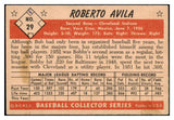 1953 Bowman Color Baseball #029 Bobby Avila Indians VG-EX 492360