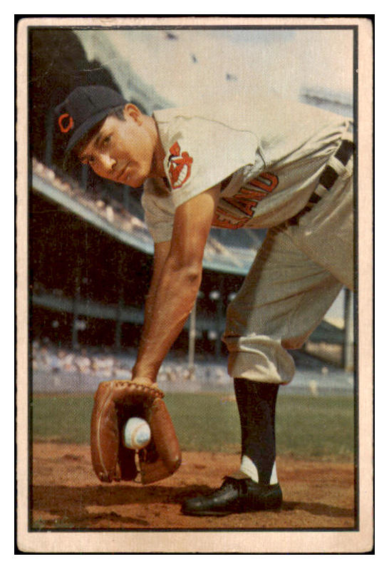 1953 Bowman Color Baseball #029 Bobby Avila Indians GD-VG 492361
