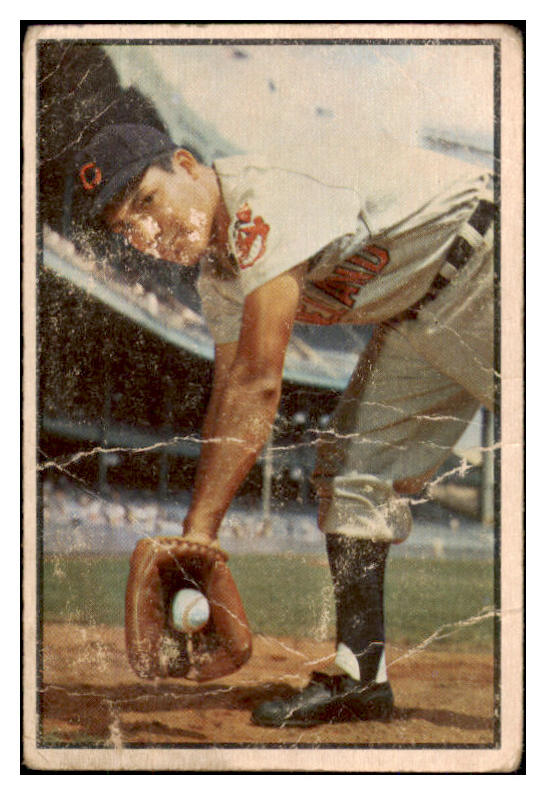 1953 Bowman Color Baseball #029 Bobby Avila Indians PR-FR 492362