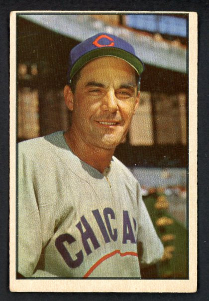 1953 Bowman Color Baseball #030 Phil Cavarretta Cubs VG-EX 492363