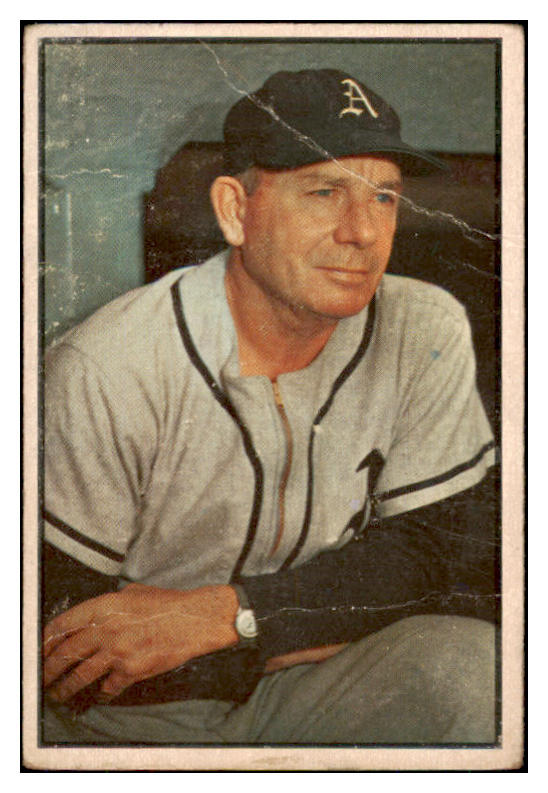 1953 Bowman Color Baseball #031 Jimmie Dykes A's FR-GD 492367