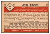 1953 Bowman Color Baseball #043 Mike Garcia Indians VG-EX 492380