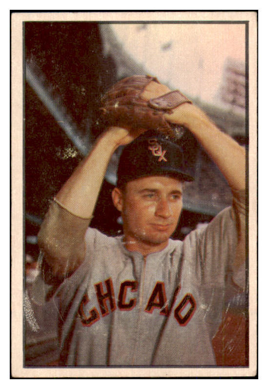 1953 Bowman Color Baseball #050 Lou Kretlow White Sox GD-VG 492391