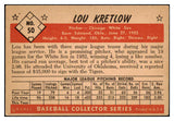 1953 Bowman Color Baseball #050 Lou Kretlow White Sox GD-VG 492391