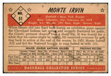 1953 Bowman Color Baseball #051 Monte Irvin Giants FR-GD 492393