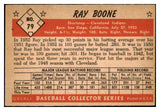 1953 Bowman Color Baseball #079 Ray Boone Indians EX 492409