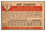 1953 Bowman Color Baseball #081 Enos Slaughter Cardinals VG-EX 492411