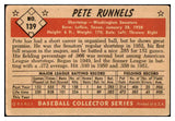 1953 Bowman Color Baseball #139 Pete Runnels Senators VG-EX 492437