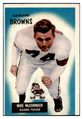 1955 Bowman Football #002 Mike McCormack Browns VG-EX 492454