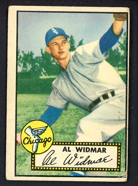 1952 Topps Baseball #133 Al Widmar White Sox GD-VG 492464