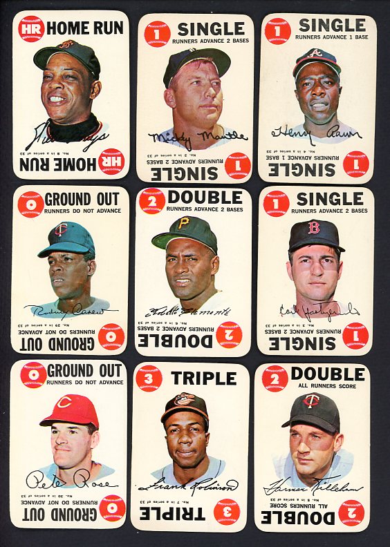 1968 Topps Game Set EX-MT Mantle Mays Clemente 492502