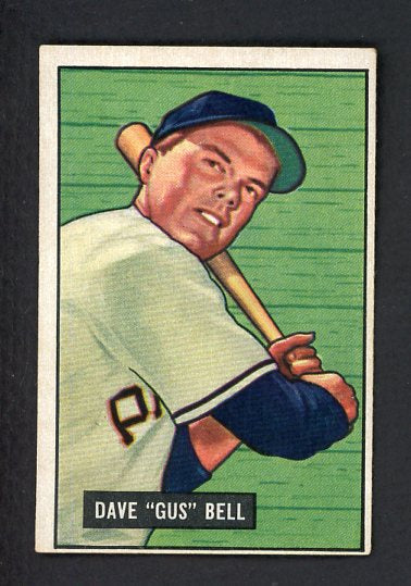 1951 Bowman Baseball #040 Gus Bell Pirates EX 492535
