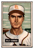 1951 Bowman Baseball #043 Billy Demars Browns VG-EX 492538