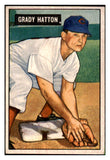 1951 Bowman Baseball #047 Grady Hatton Reds EX 492541