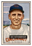 1951 Bowman Baseball #048 Ken Raffensberger Reds EX 492542