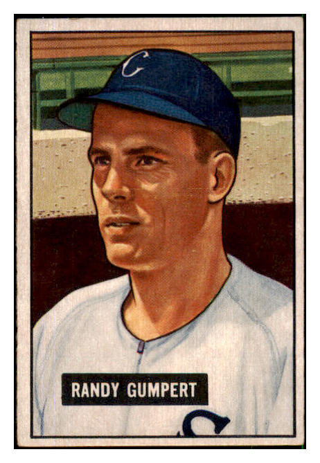 1951 Bowman Baseball #059 Randy Gumpert White Sox EX 492550