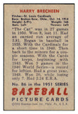 1951 Bowman Baseball #086 Harry Brecheen Cardinals EX-MT 492573