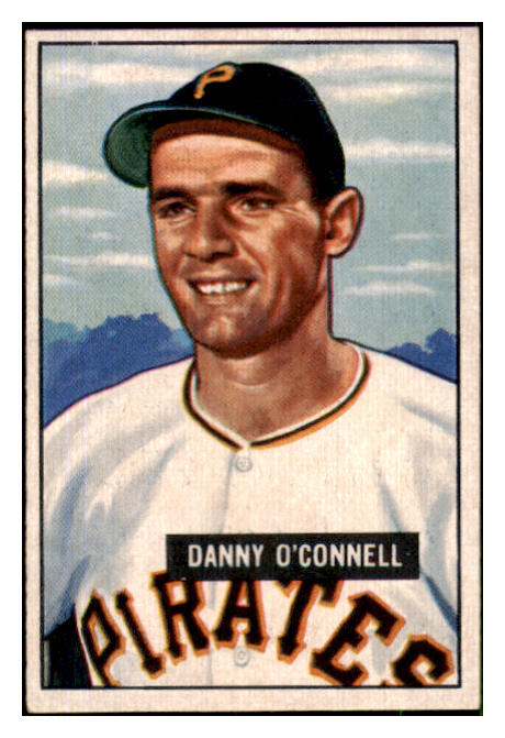 1951 Bowman Baseball #093 Danny O'Connell Pirates EX-MT 492580