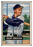 1951 Bowman Baseball #095 Sherry Robertson Senators VG 492582