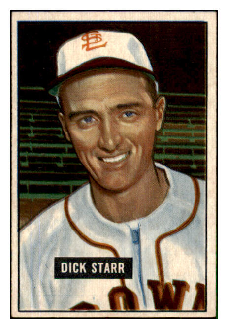 1951 Bowman Baseball #137 Dick Starr Browns EX-MT 492619