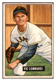 1951 Bowman Baseball #204 Vic Lombardi Pirates VG-EX 492674