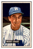 1951 Bowman Baseball #205 Mickey Grasso Senators EX-MT 492675