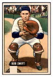 1951 Bowman Baseball #214 Bob Swift Tigers EX-MT 492684