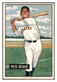 1951 Bowman Baseball #238 Pete Reiser Pirates EX-MT 492701