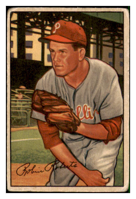 1952 Bowman Baseball #004 Robin Roberts Phillies GD-VG 492735