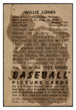 1952 Bowman Baseball #020 Willie Jones Phillies GD-VG 492755