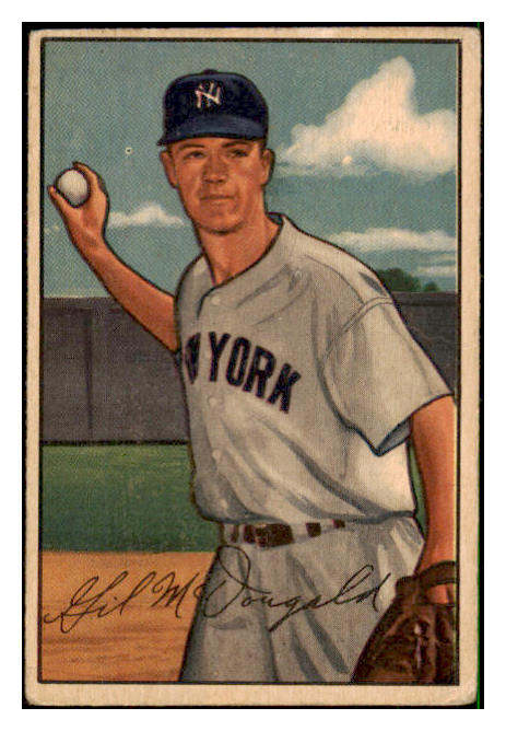1952 Bowman Baseball #033 Gil McDougald Yankees VG 492770
