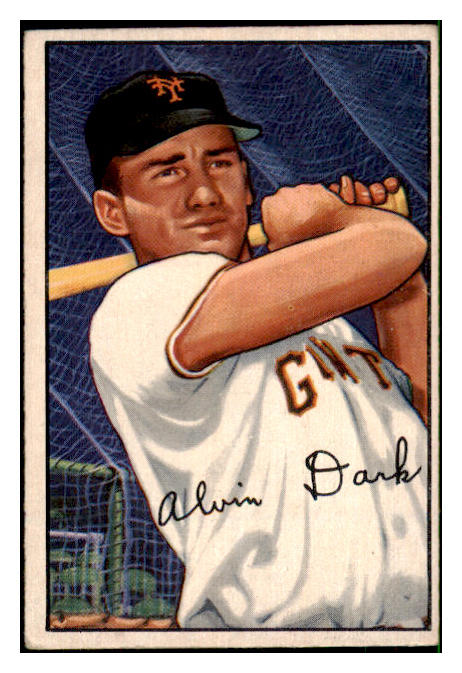 1952 Bowman Baseball #034 Al Dark Giants VG-EX 492771