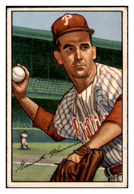 1952 Bowman Baseball #035 Granny Hamner Phillies VG-EX 492772