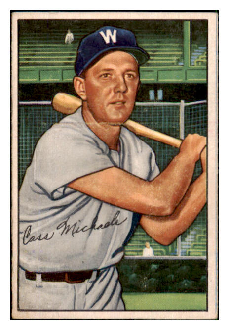 1952 Bowman Baseball #036 Cass Michaels Senators VG-EX 492773