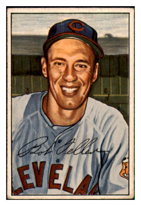 1952 Bowman Baseball #043 Bob Feller Indians VG/VG-EX 492782