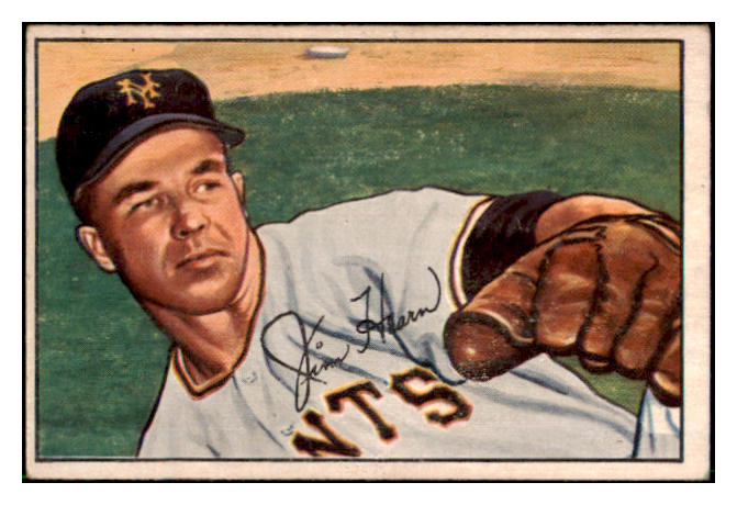 1952 Bowman Baseball #049 Jim Hearn Giants VG-EX 492791