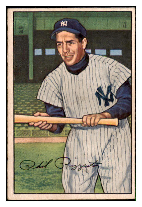 1952 Bowman Baseball #052 Phil Rizzuto Yankees VG-EX 492793
