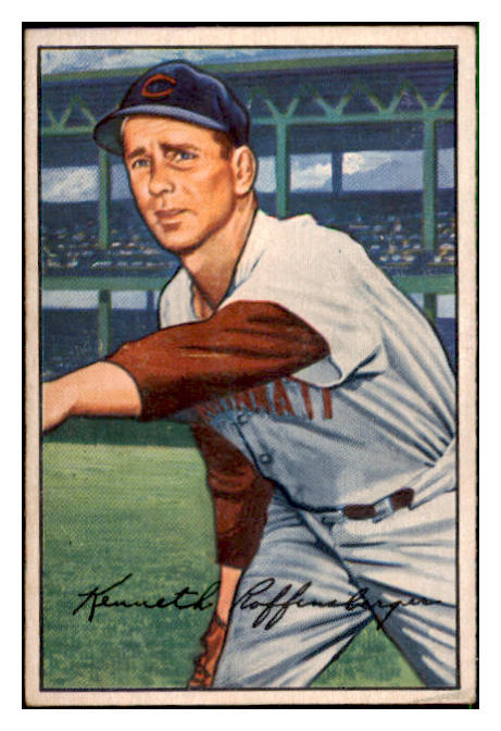1952 Bowman Baseball #055 Ken Raffensberger Reds VG-EX 492798
